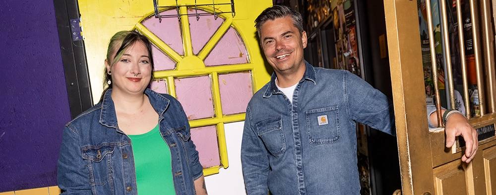 Werkgever en werknemer van de Twentsche Foodhal