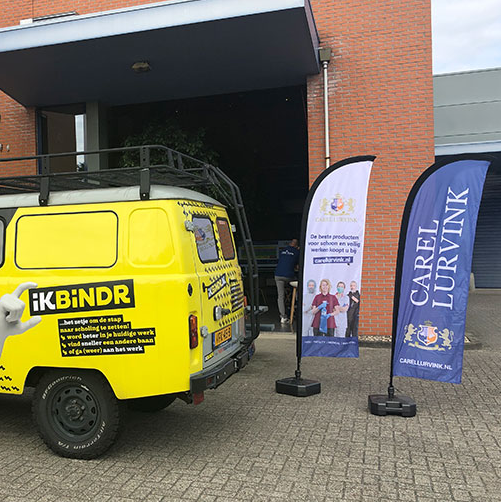 IKBINDR Bus bij Carel Lurvink